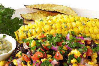 Zesty Black Bean and Corn Salsa: A Fresh Fiesta Flavor