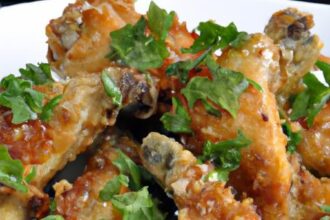 Irresistible Garlic Parmesan Wings: A Flavorful Delight