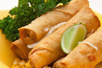 Crispy Chicken Taquitos: A Flavorful Twist on a Classic Snack