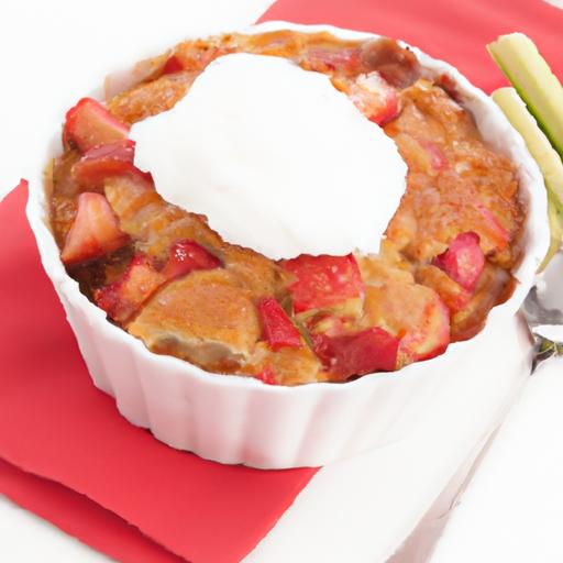 Sweet &⁣ Tangy Delight: The art of strawberry rhubarb Crisp
