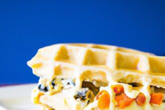 Waffle Breakfast Sandwich: A Savory Sunrise Delight Explained