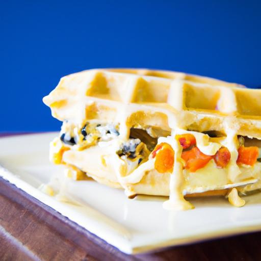 Waffle Breakfast Sandwich: A Savory Sunrise Delight Explained
