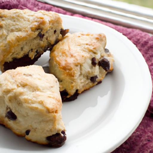Flaky Chocolate Chip Scones: A Sweet Twist on Tradition