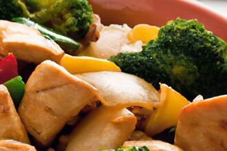 Vibrant Chicken Stir Fry: A Colorful Veggie Delight Recipe