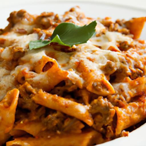 Hearty Baked Ziti with Ground Beef: A Comfort Classic Recipe