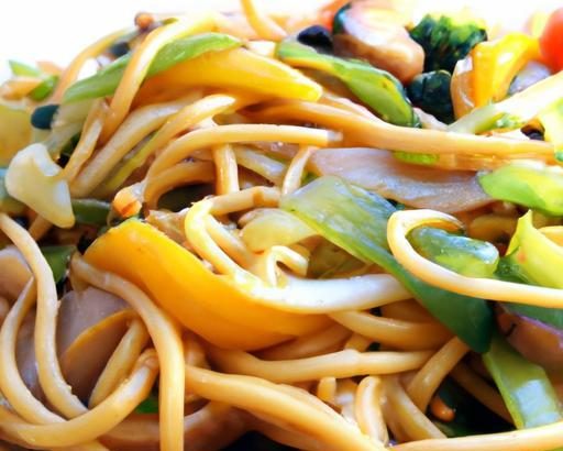 Veggie Lo Mein Delight: Easy Recipe for Flavorful Noodles