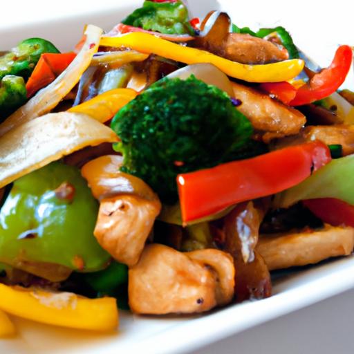 Vibrant Chicken Stir Fry: A Colorful Veggie Delight Recipe
