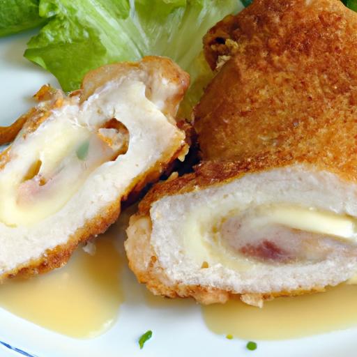Crispy Chicken Cordon Bleu: Classic Elegance on a ⁣Plate