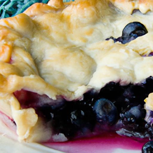 Baking Bliss: Crafting Blueberry Pie⁣ from Scratch Basics