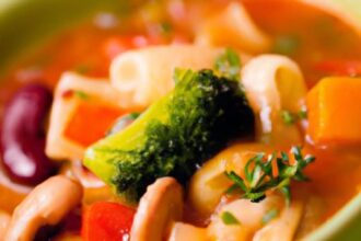 Hearty Minestrone Soup Recipe: A Classic Comfort Bowl