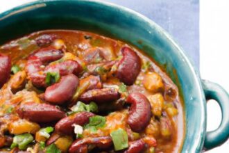 Hearty Three Bean Chili Recipe: A Flavorful Comfort Classic