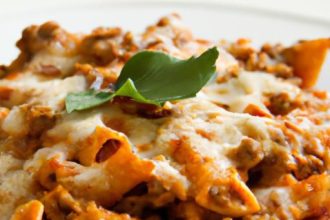 Hearty Baked Ziti with Ground Beef: A Comfort Classic Recipe