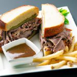 Savor the Ultimate French Dip Sandwich with Savory Au Jus