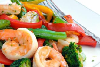 Sizzling Shrimp & Veggie Stir Fry: A Colorful Health Boost