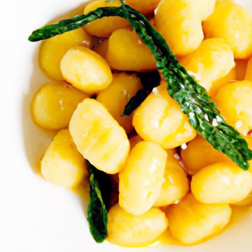 Golden Gnocchi in Sage Butter: A Simple Italian Delight