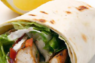 Savor the Secrets of the Perfect Chicken Gyro Wrap