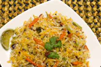 Vegetable Biryani: A Flavorful Symphony of Spices and Rice