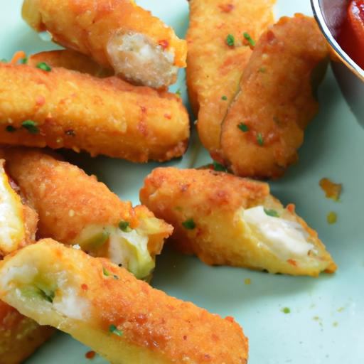 Crispy Air Fryer Mozzarella Sticks: A ⁤Cheesy Delight!