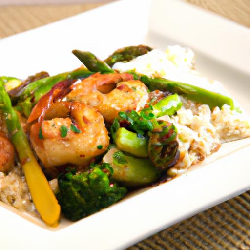 Sizzle & Serve: Mastering Shrimp and ​Asparagus Stir Fry