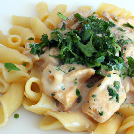 Indulgent creamy Chicken Pasta: A Savory Comfort Classic