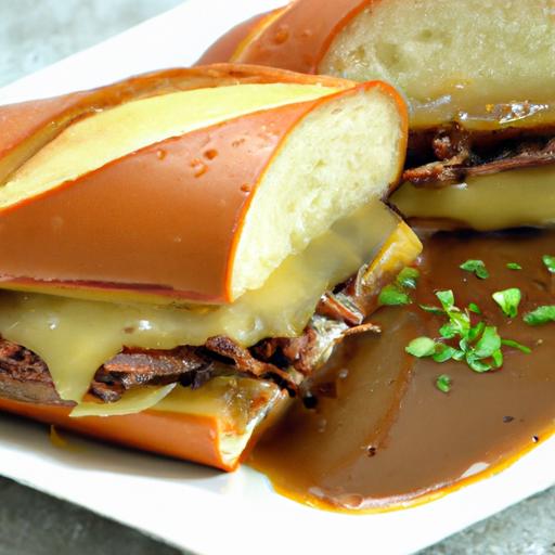 Savor the ​Ultimate French Dip Sandwich with Savory⁣ Au Jus