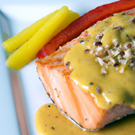 Sweet & Savory Honey Mustard salmon: A Flavorful Delight