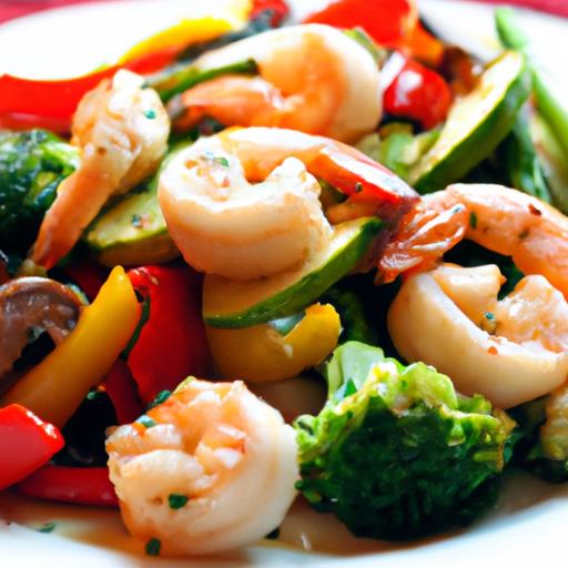 Sizzling Shrimp & Veggie Stir Fry:⁤ A ⁤Colorful Health⁤ Boost