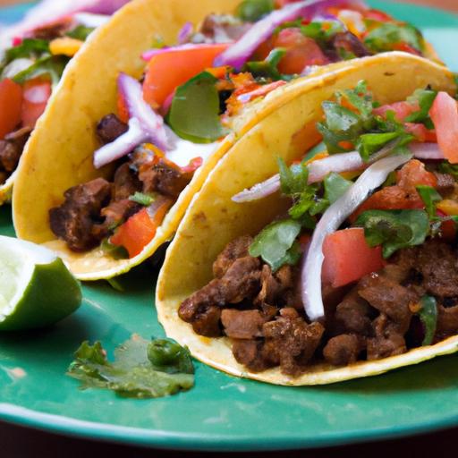Sizzling Ground Beef tacos: A ⁢Flavorful Fiesta Guide