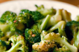 Roasted Broccoli with Garlic: A Crispy, Flavor-Packed Delight