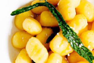 Golden Gnocchi in Sage Butter: A Simple Italian Delight