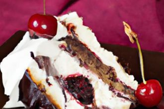 Decadent Black Forest Cake Recipe: A Classic You’ll Love