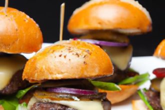 Burger Bites: Mastering the Art of Juicy Beef Sliders
